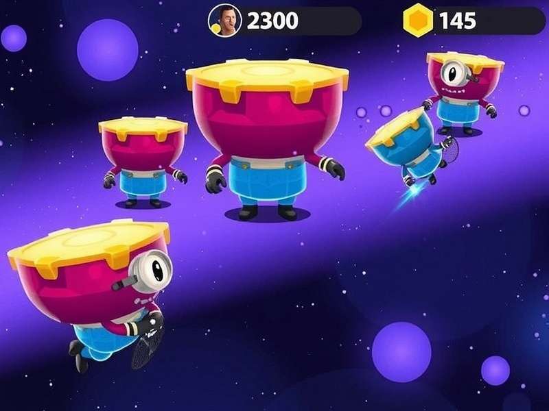 Minion Galaxy Rush Gameplay Screenshot